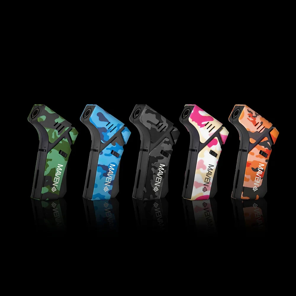 😎💥2 X MAVEN PRO MINI CAMO EDITION TORCH LIGHTER ADJUSTABLE FLAME 🔥 LOT OF 2 ✨