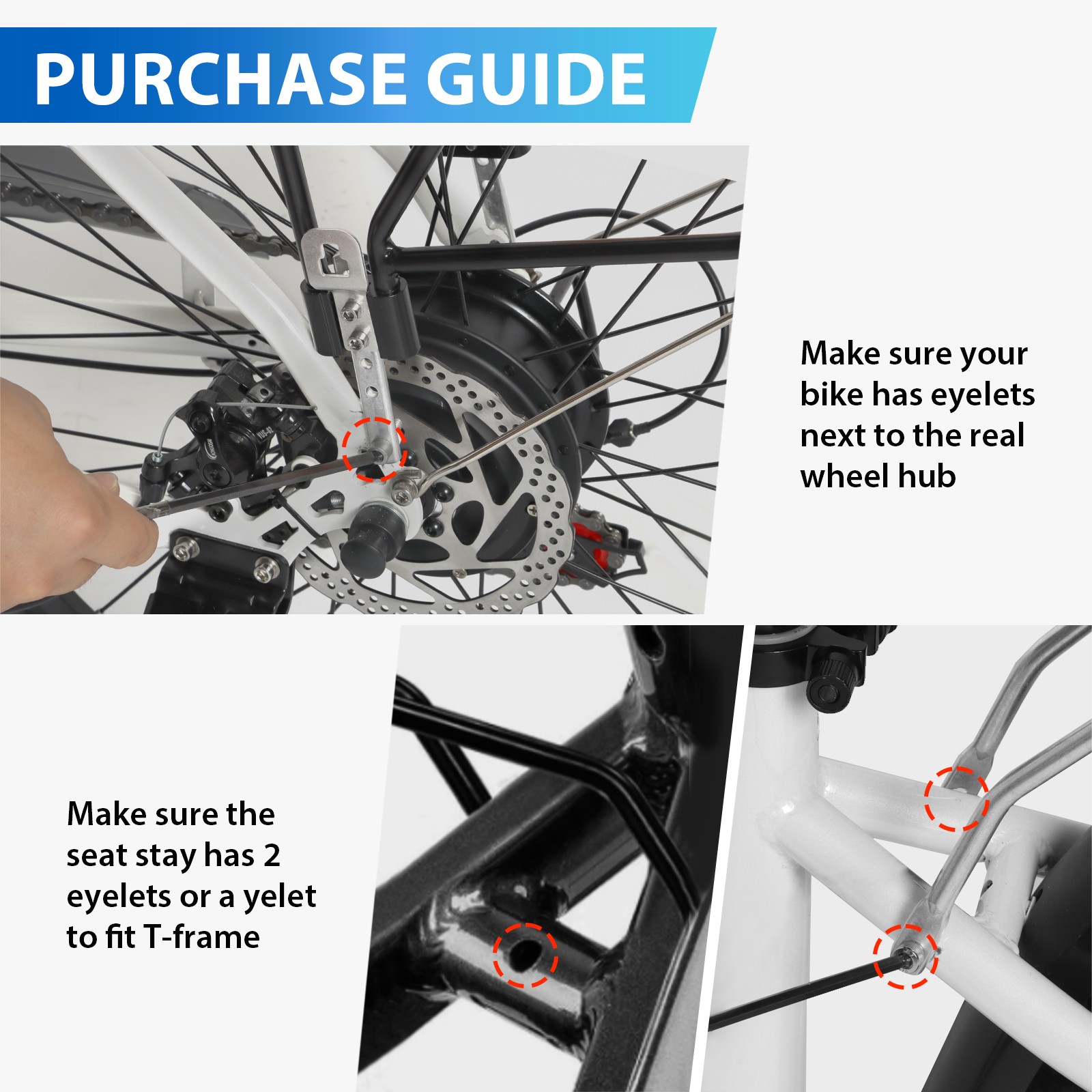 Rear Bike Rack with Basket, Aluminum Alloy Bike Back Rack, Universal Bicycle