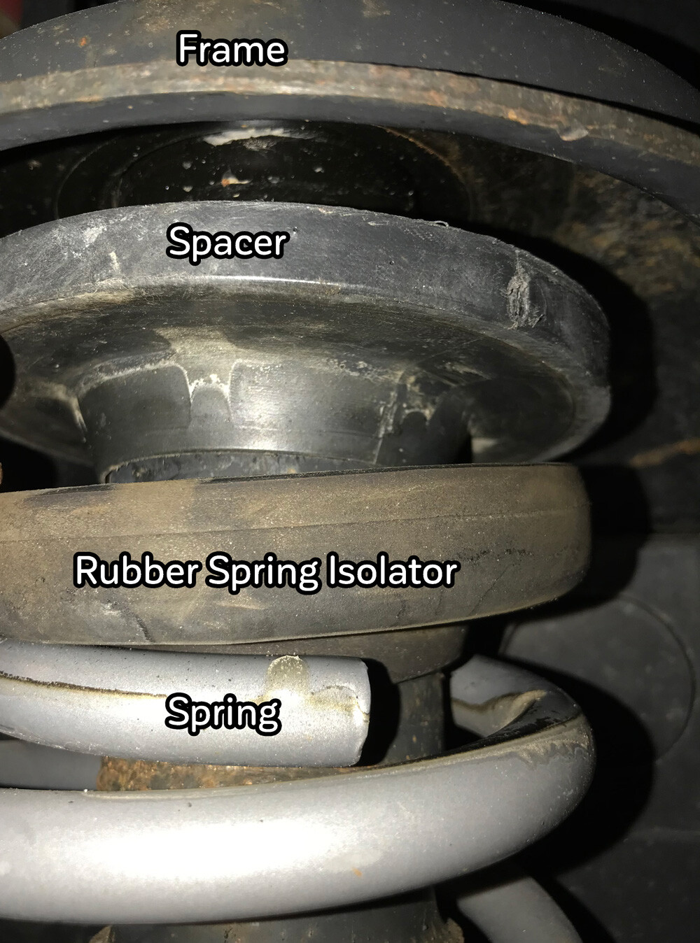 2" Front Spring Spacer Set Jeep Wrangler Gladiator JK 2007-2024 (Leveling Kit)