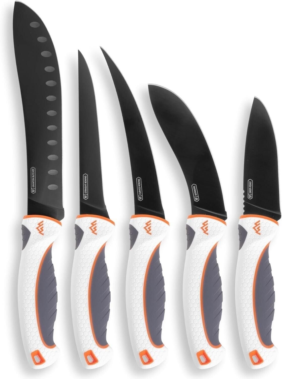 OUTDOOR EDGE ErgoMax 6-Piece Professional Game Processing Knife Set | Caping & B