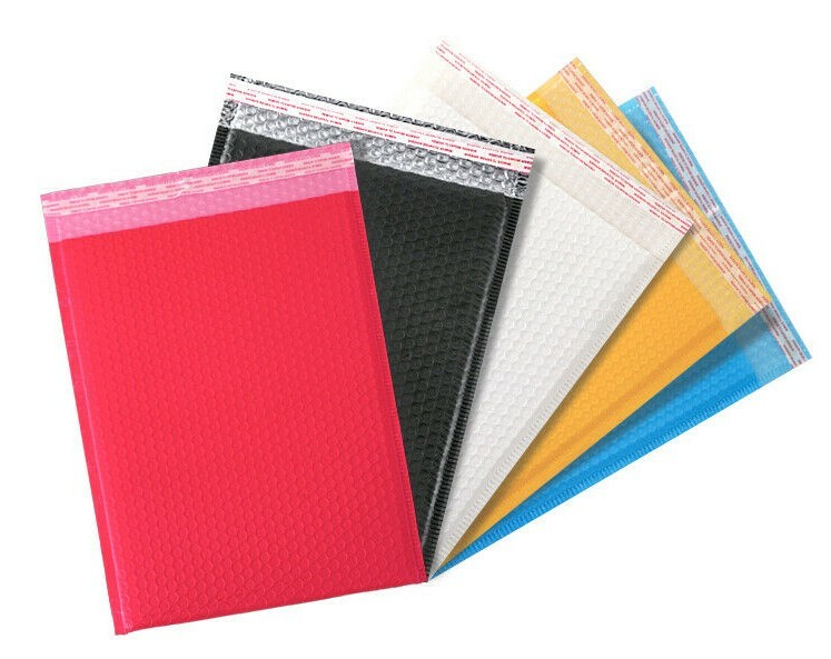ANY SIZE POLY BUBBLE MAILERS SHIPPING MAILING PADDED BAGS ENVELOPES COLOR