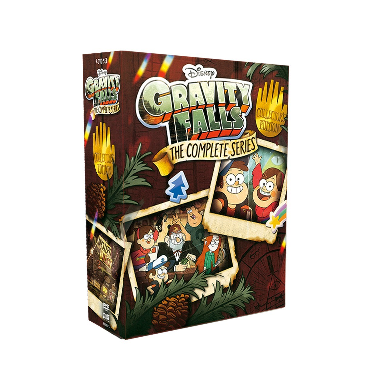 Gravity Falls: The Complete Series Seasons 1-3(DVD 7-Disc Box-Set )Fast shipping