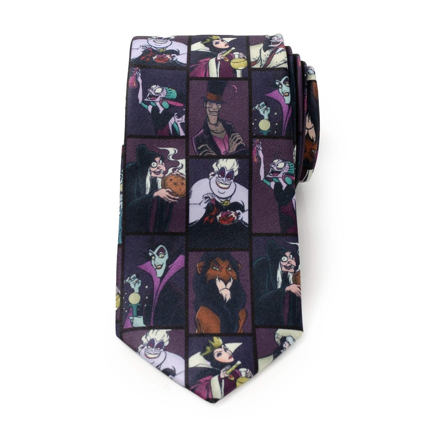 👔 Disney Villains Dark Pattern Men's Tie