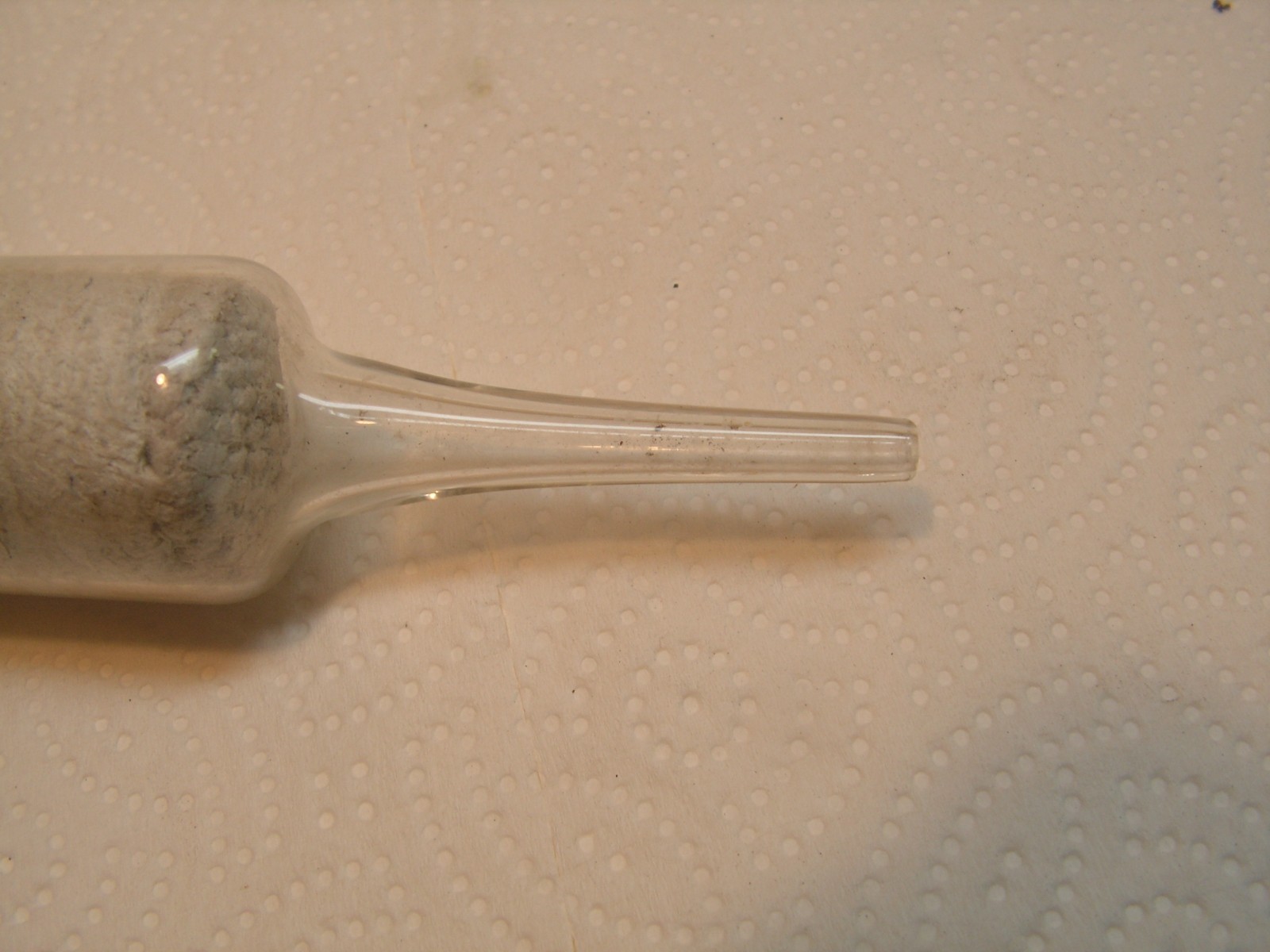 Vintage Glass Syringe Antique P J McElroy Surgeon Medical Apothecary Unused?