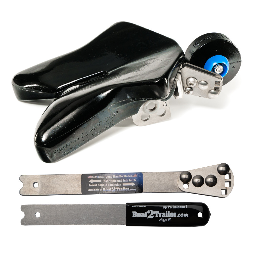 Automatic Boat Latch - Sport Model - Long Handle - Ramp N Clamp - Boat2Trailer