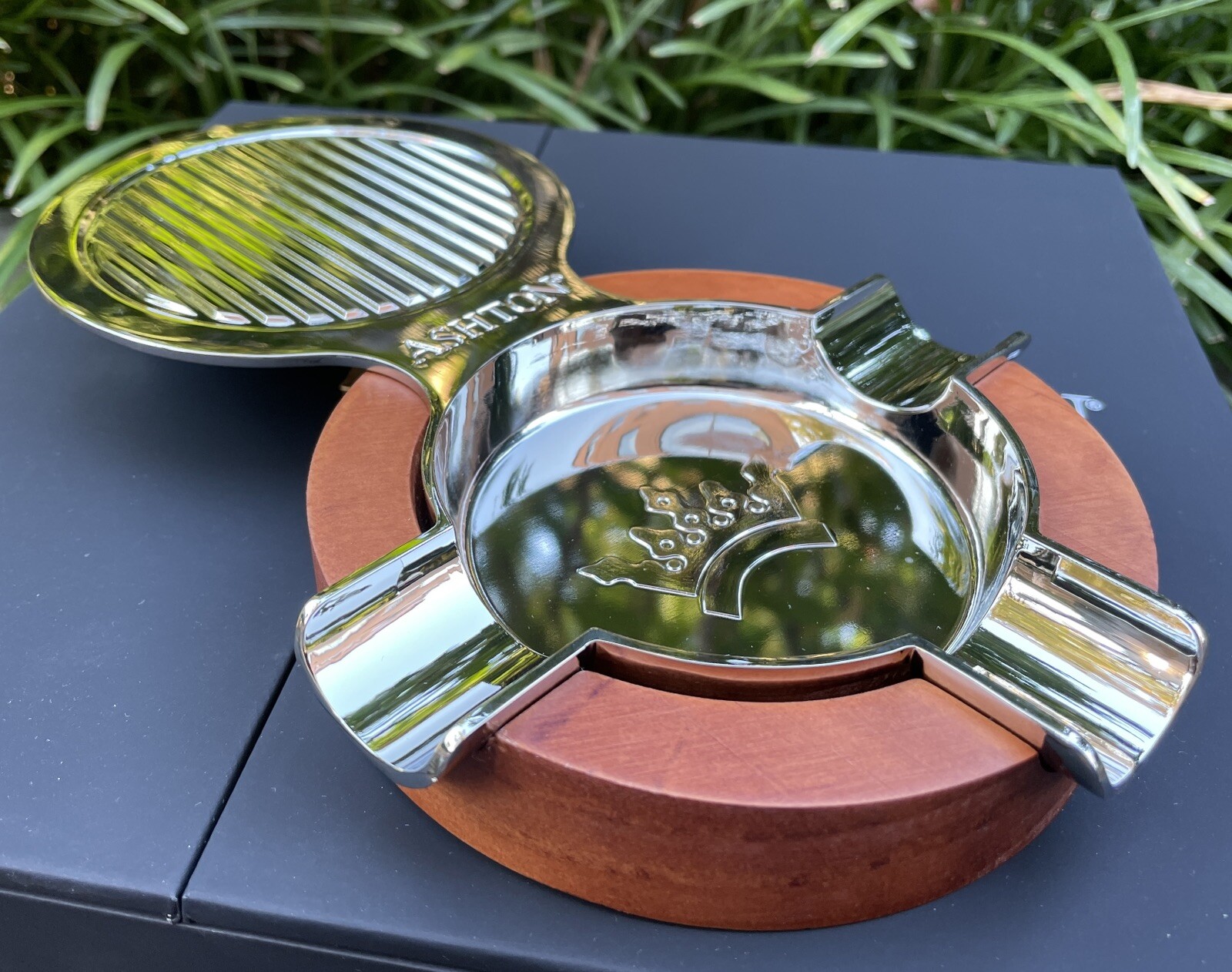 Ashton Cigars Luxury Gift Set, Whiskey Glasses & Superb Ashtray