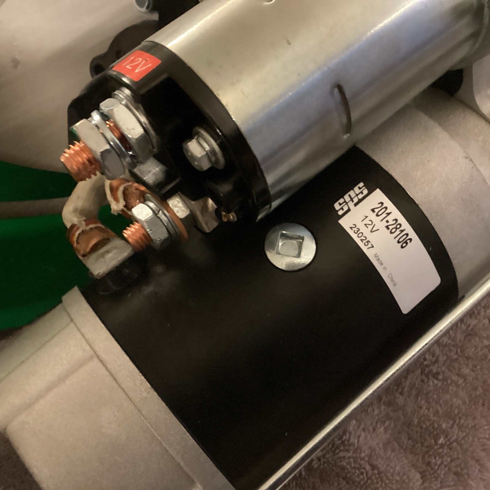 DIXIE….Starter….201-28106…12V, 10T, 2.5kW, 28MT Cummins 3.9L-5.9L….NEW😀