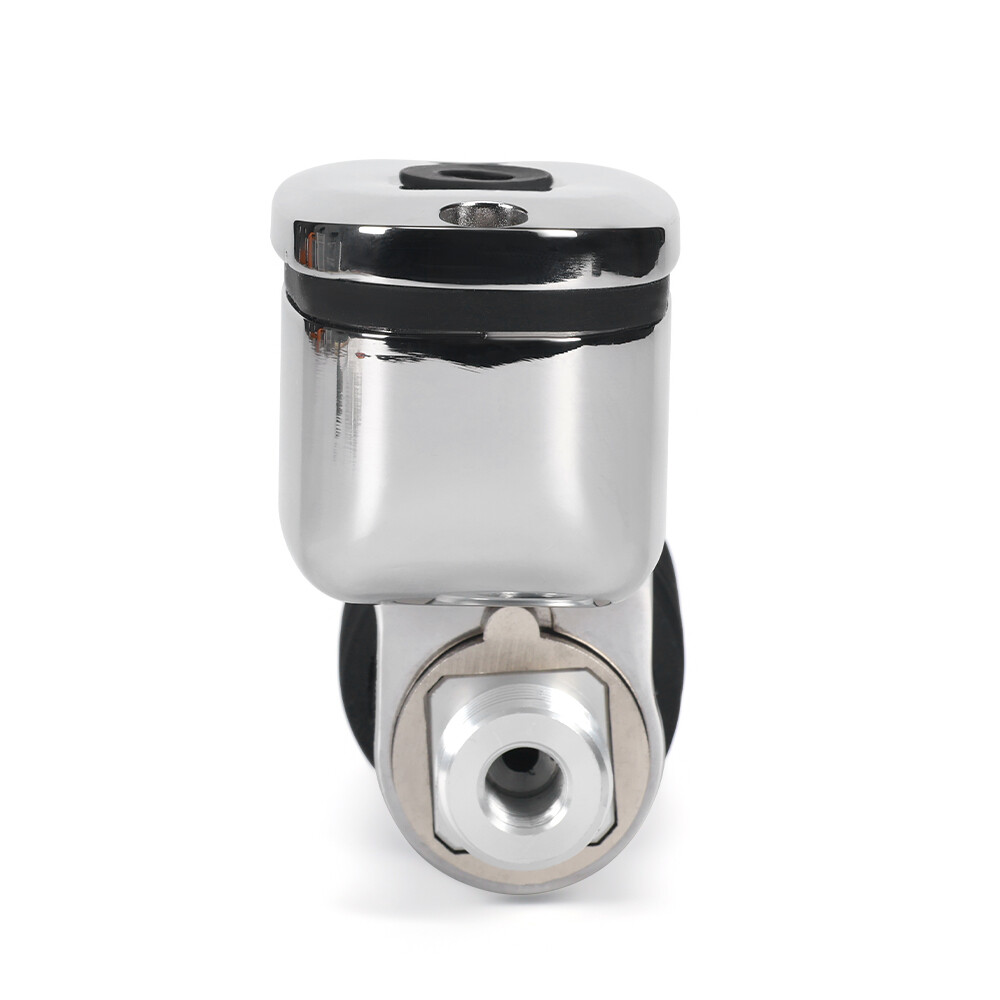 Chrome Rear Brake Master Cylinder For Harley HD FLT Softail 41755-99 41767-05A