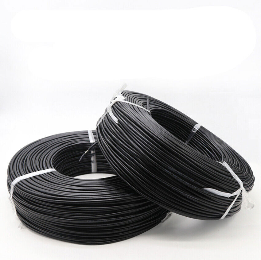 UL2464 24AWG Shielded Cable - 2-12 Core Options, Black, Custom Length