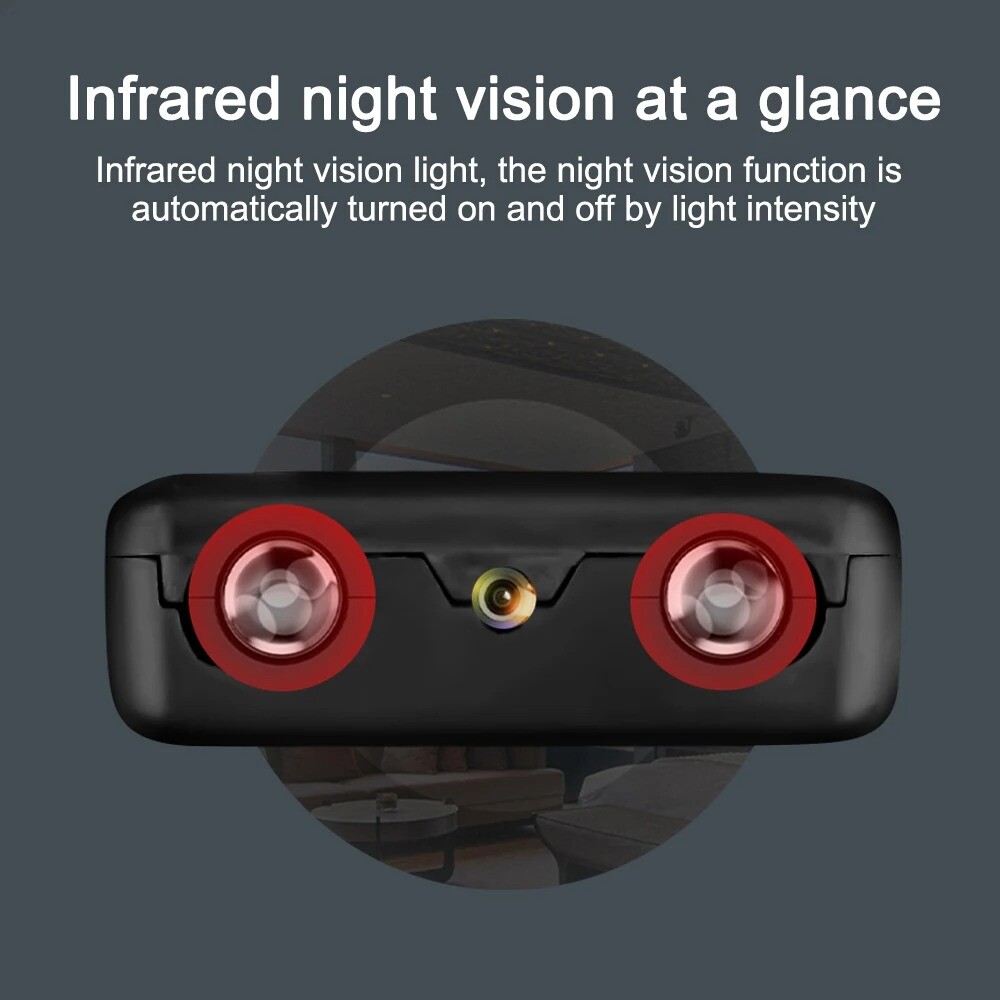 2025 Smart Mini WiFi Camera Wireless 1080P HD Night Cam w/Battery Home Security