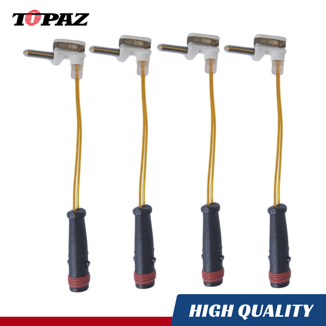 4pcs Front Rear Brake Pad Wear Sensor Kit for Mercedes Benz W211 W220 2115401717