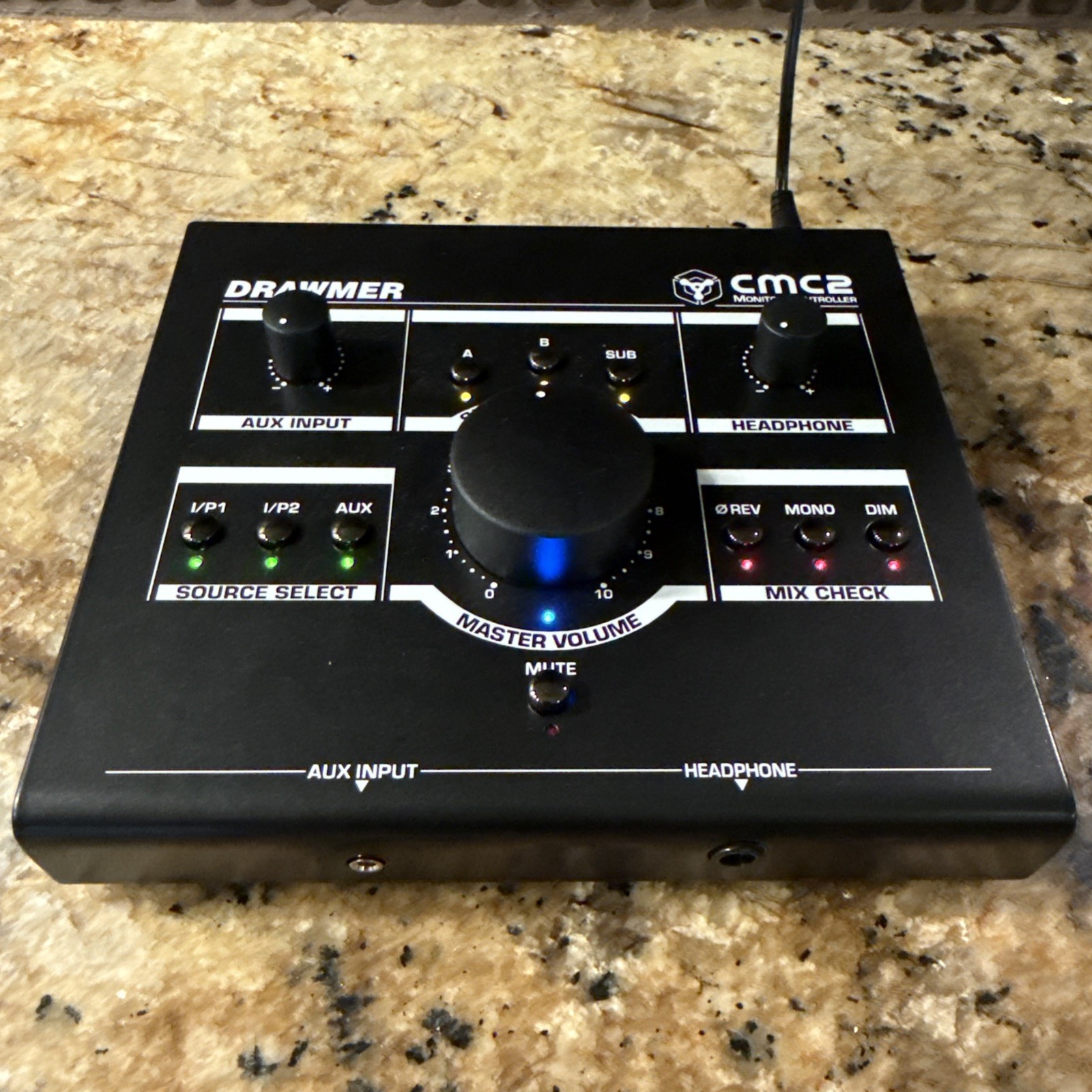 Drawmer CMC2 Compact Monitor Controller. Boxed, Unused, Mint Condition