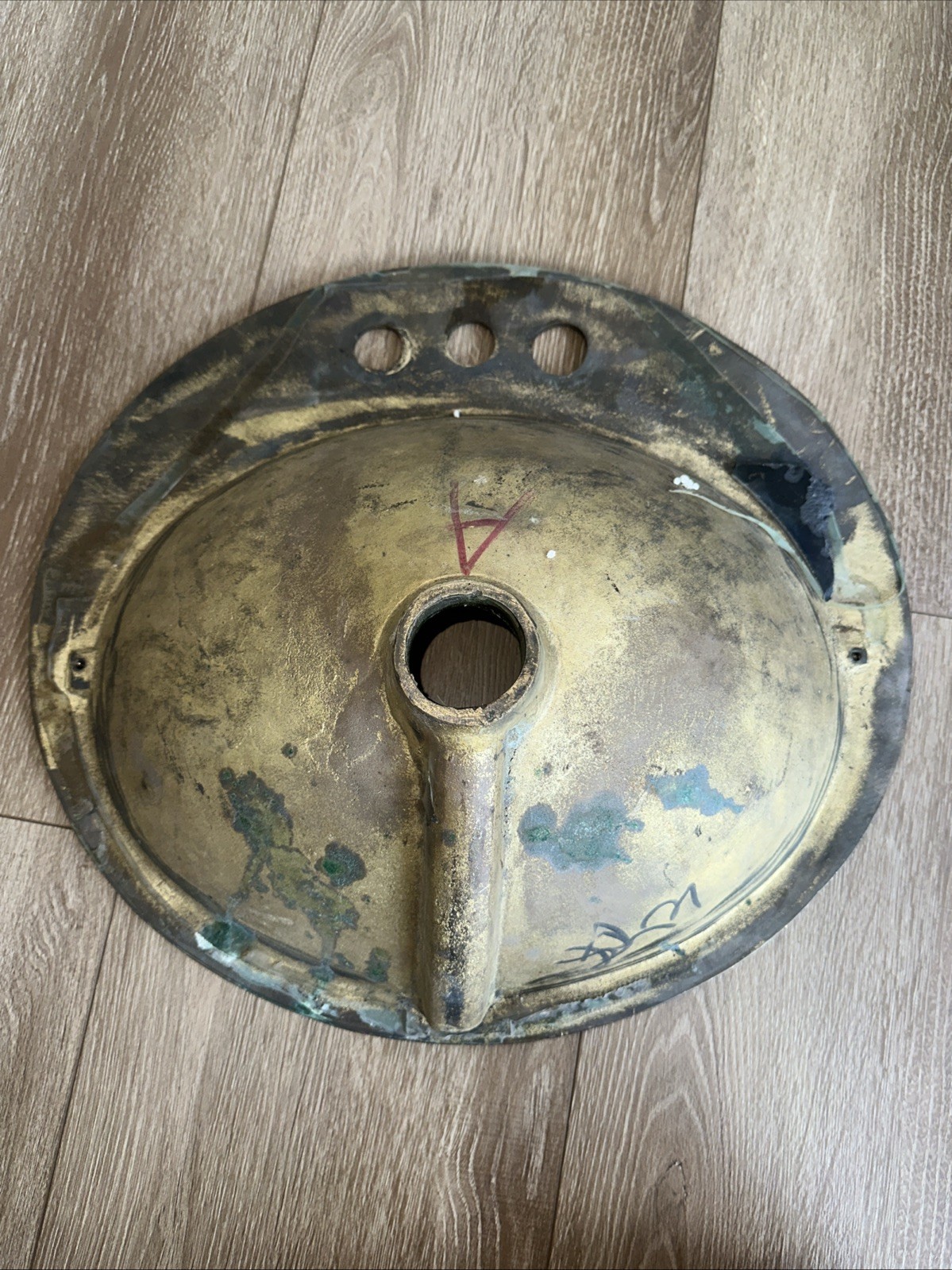 Vintage Brass Bathroom Sink*