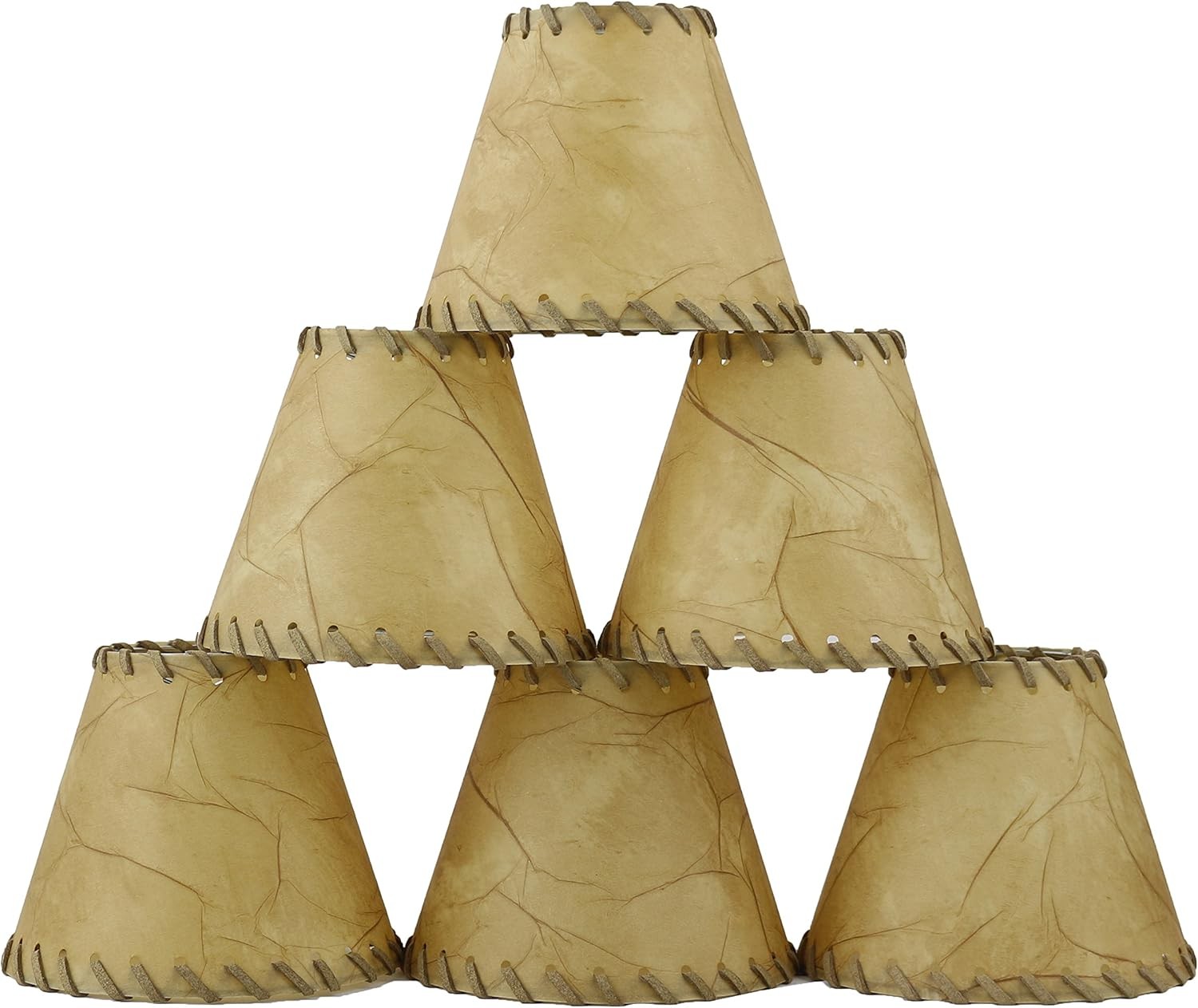 3"x6"x5" Small Lamp Shade (1-9PCS) for Table Lamps Replacement, Spider Model