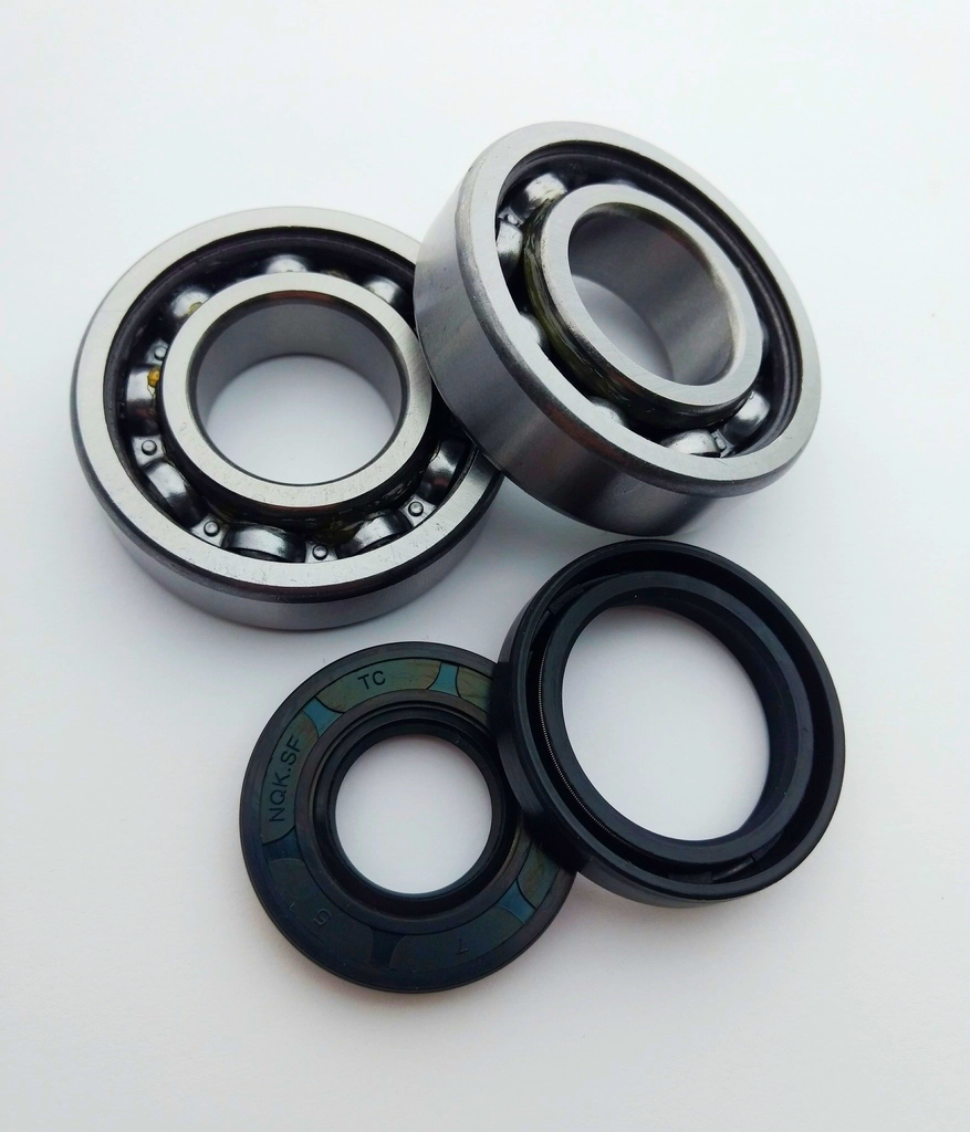 Kx125 Main Crank Bearings and Seals Kit 88 89 90 91 92 93 94 95 96 97 98