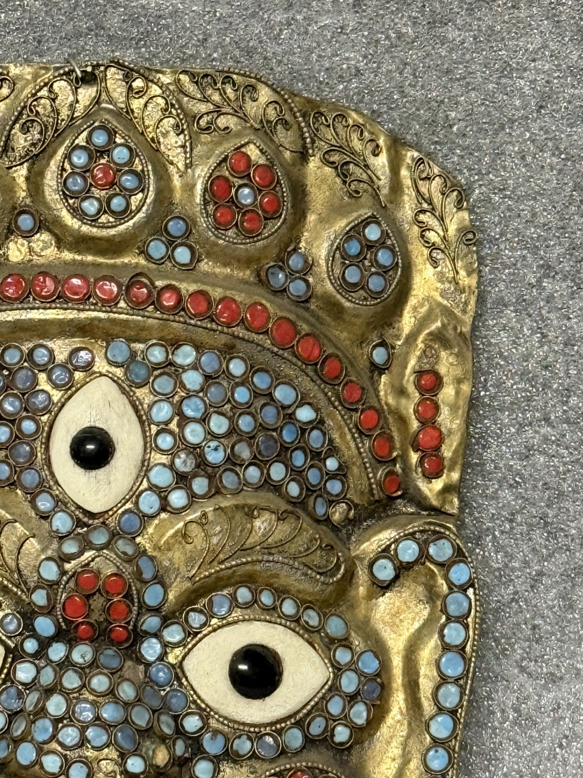 Tibetan Nepalese Mahakala Third eye Wall Hanging Mask