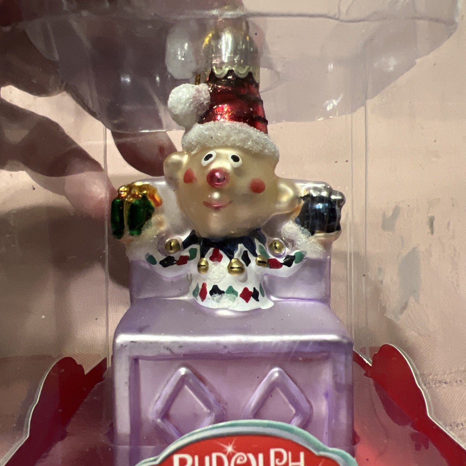 4 Kurt Adler Rudolph The Red Nose Reindeer Misfit Toys Glass Ornaments