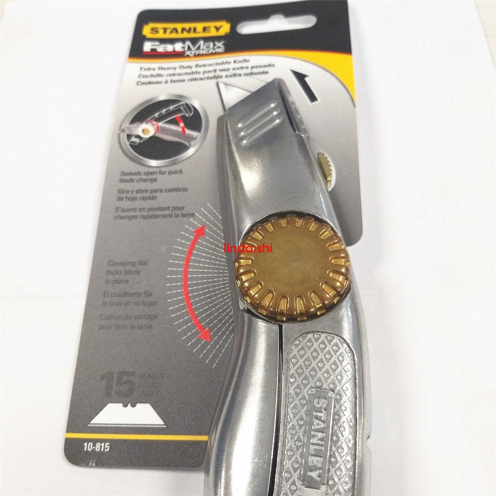New Stanley Fat max FatMax XTREME UTILITY RETRACTABLE KNIFE 10-815
