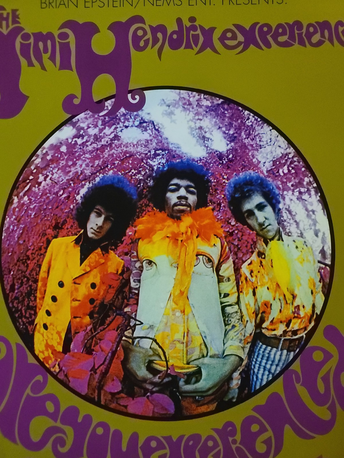 The Jimi Hendrix Experience Saville Theatre 1967 LOST Concert Poster