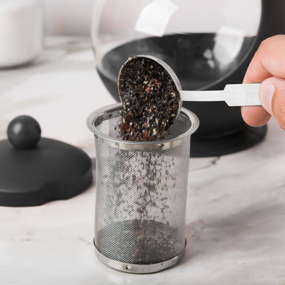 25 oz Tempered Glass Teapot Hot Tea Maker with Stainless Steel Infuser US Seller