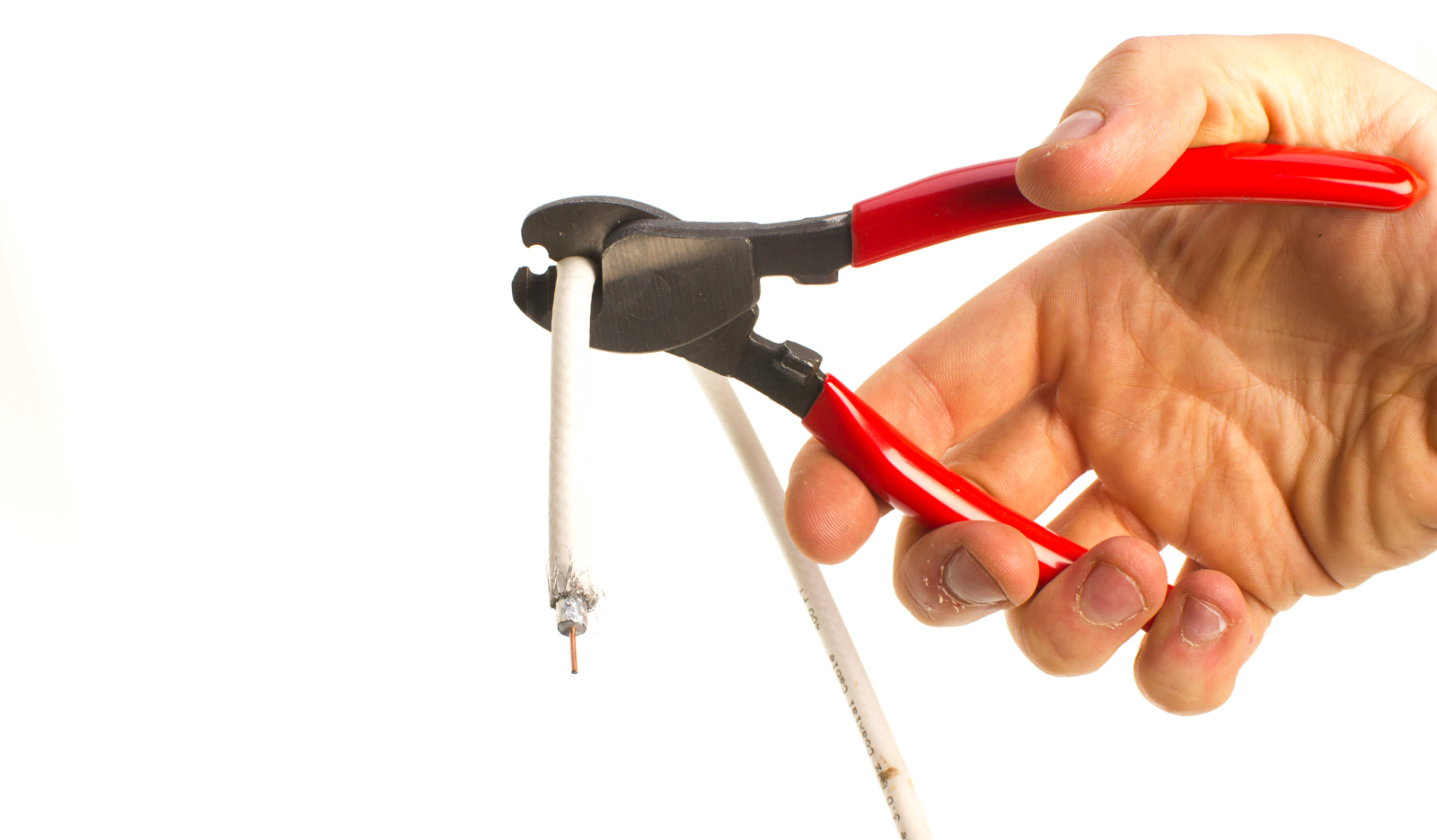 6 Inch Cable Cutter Plastic Handle Electric Wire Stripper Cutting Plier Tool 6"