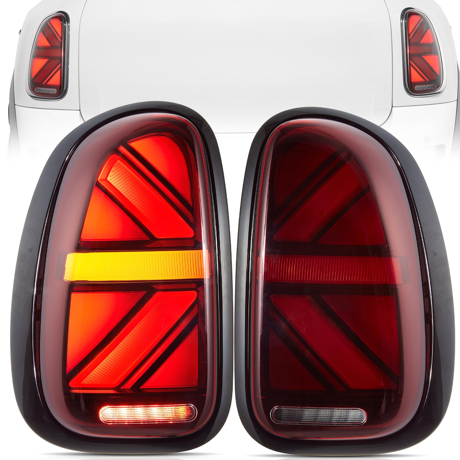 LED Tail lights Assembly Fit for BMW Mini Cooper 2010-2016 Rear Lights