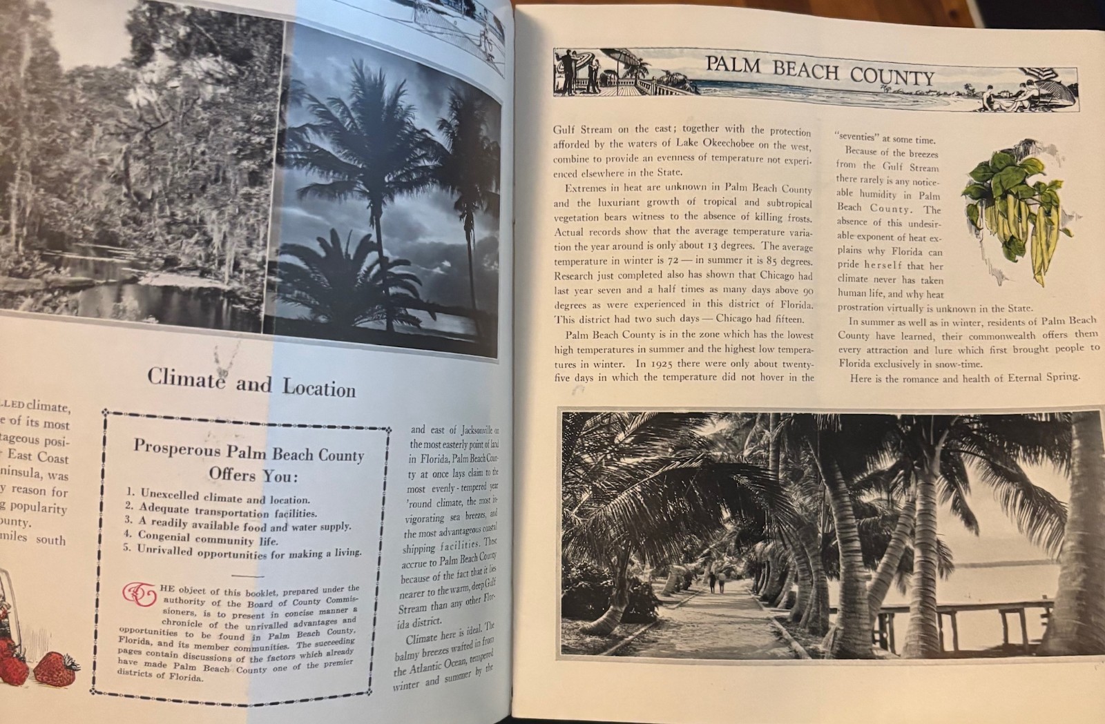 1927 Palm Beach County 24-Page Promotional Booklet