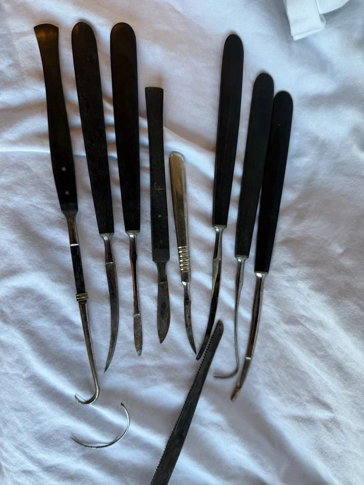 Antique Surgical Amputation Medical Kit – Vintage Surgery Tools