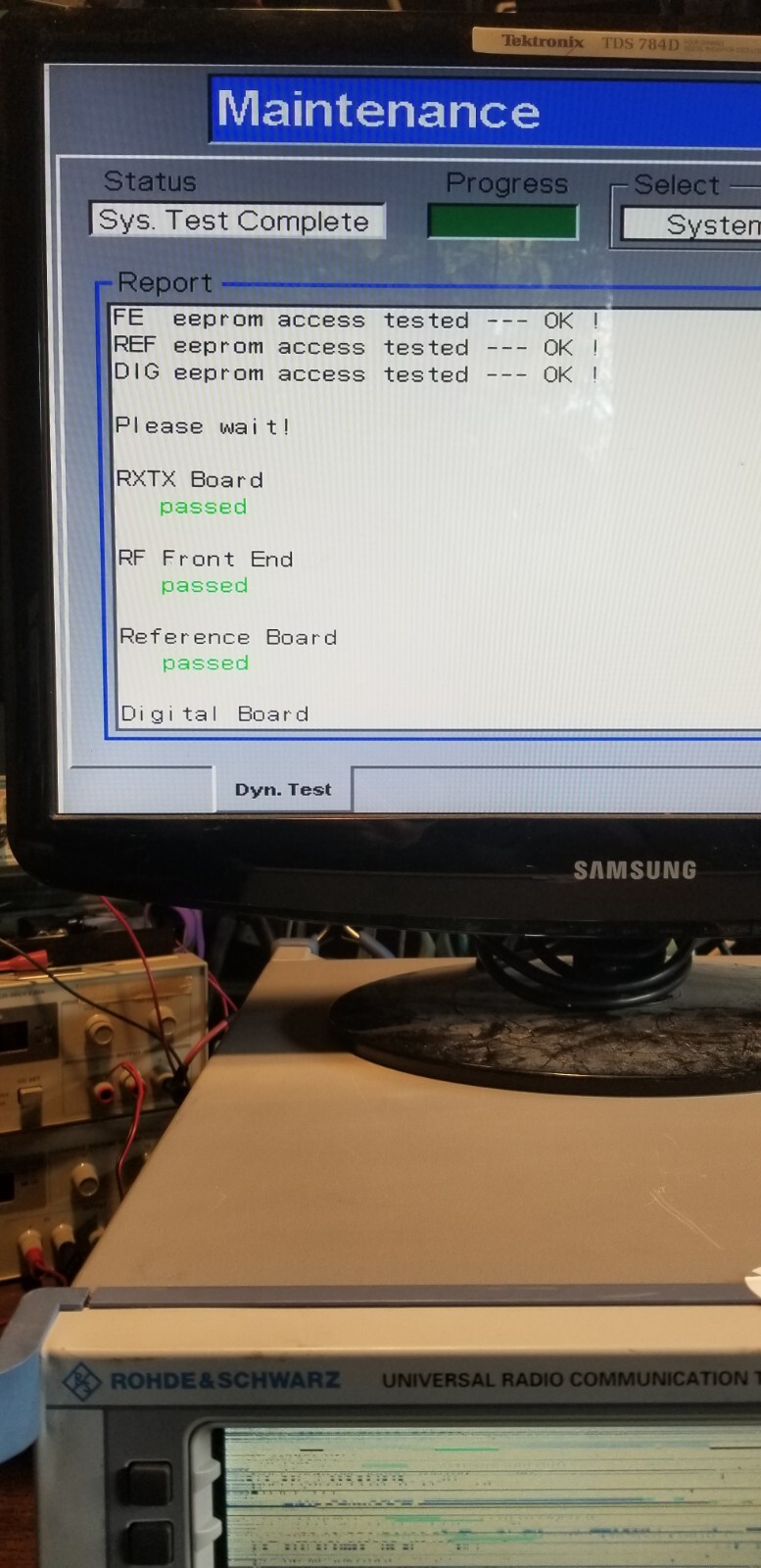 Universal Radio Communication Tester R&S CMU200 TESTED! Bluetooth 2.6 GHz BW SPA
