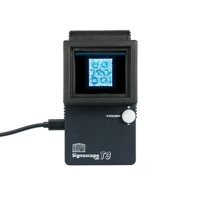 Signoscope T3 Tester Watermark Detector Finder For Stamps By SAFE No.9893
