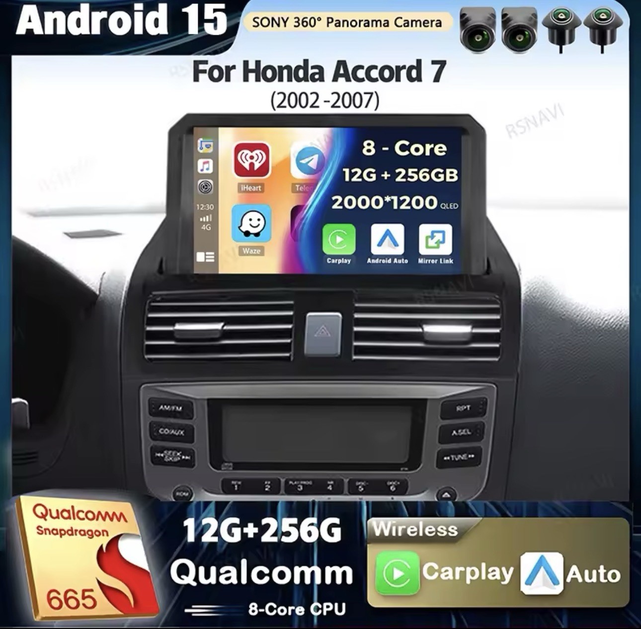 CARPLAY  2002 2003 - 2007 Multimedia Video Player Navigation GPS Stereo