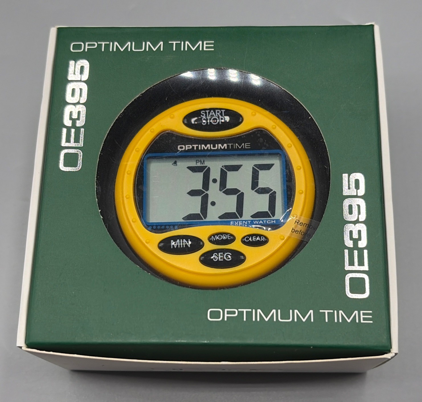 Horse Event Watch - Yellow  - Optimum Time Equestrian Eventing - OE 395