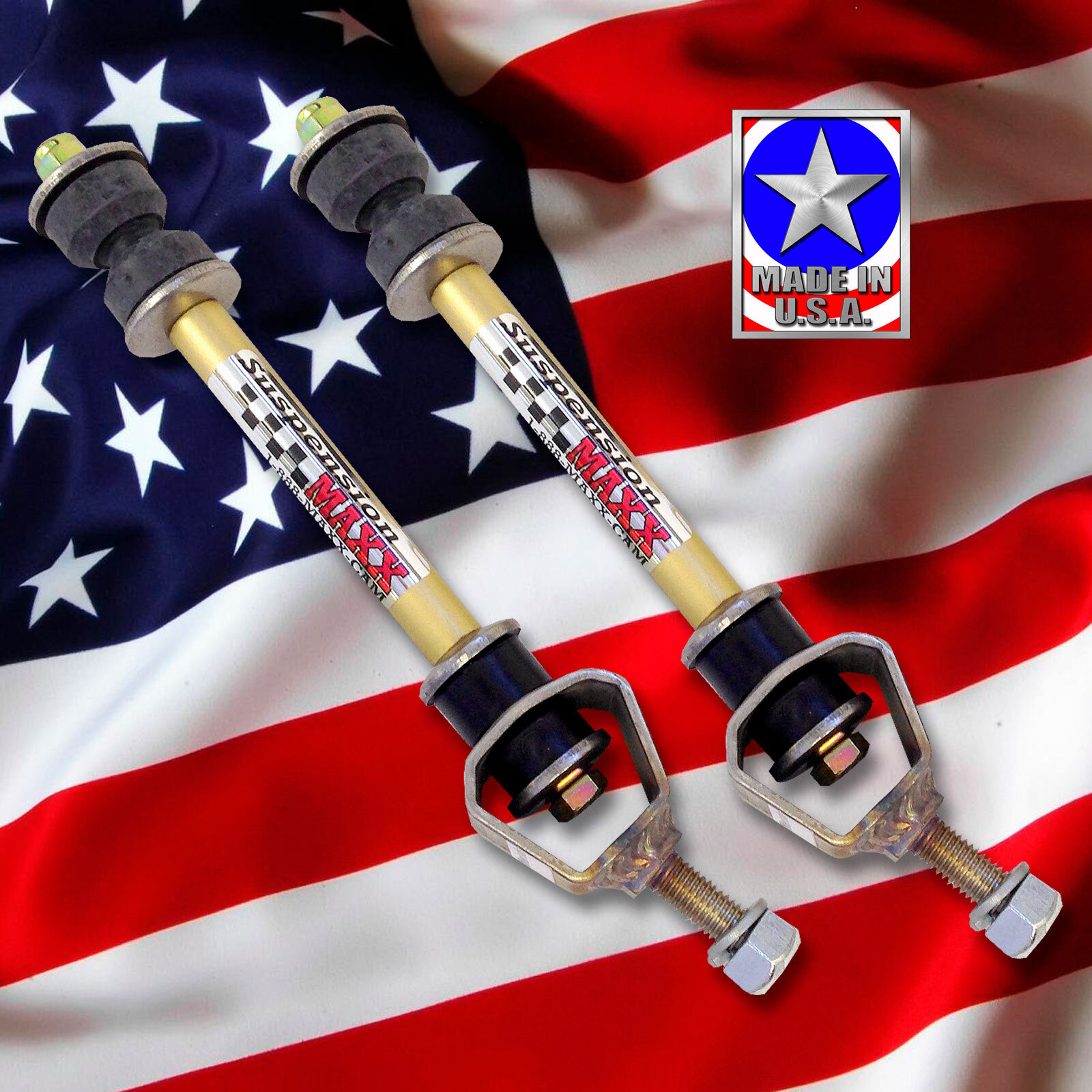 Front Extended Sway Bar Links Pair 2" 3" Lift 06-18 Ram 1500 19-24 Classic USA