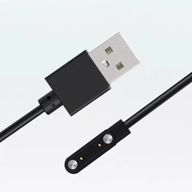 2-Pin Universal USB Data Charging Cable Magnetic Charger For Smart Watch 2.84mm