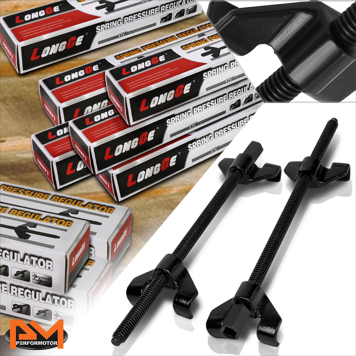 15" Heavy Duty Suspension Strut Shock Coil Spring Compressors Remover Installer