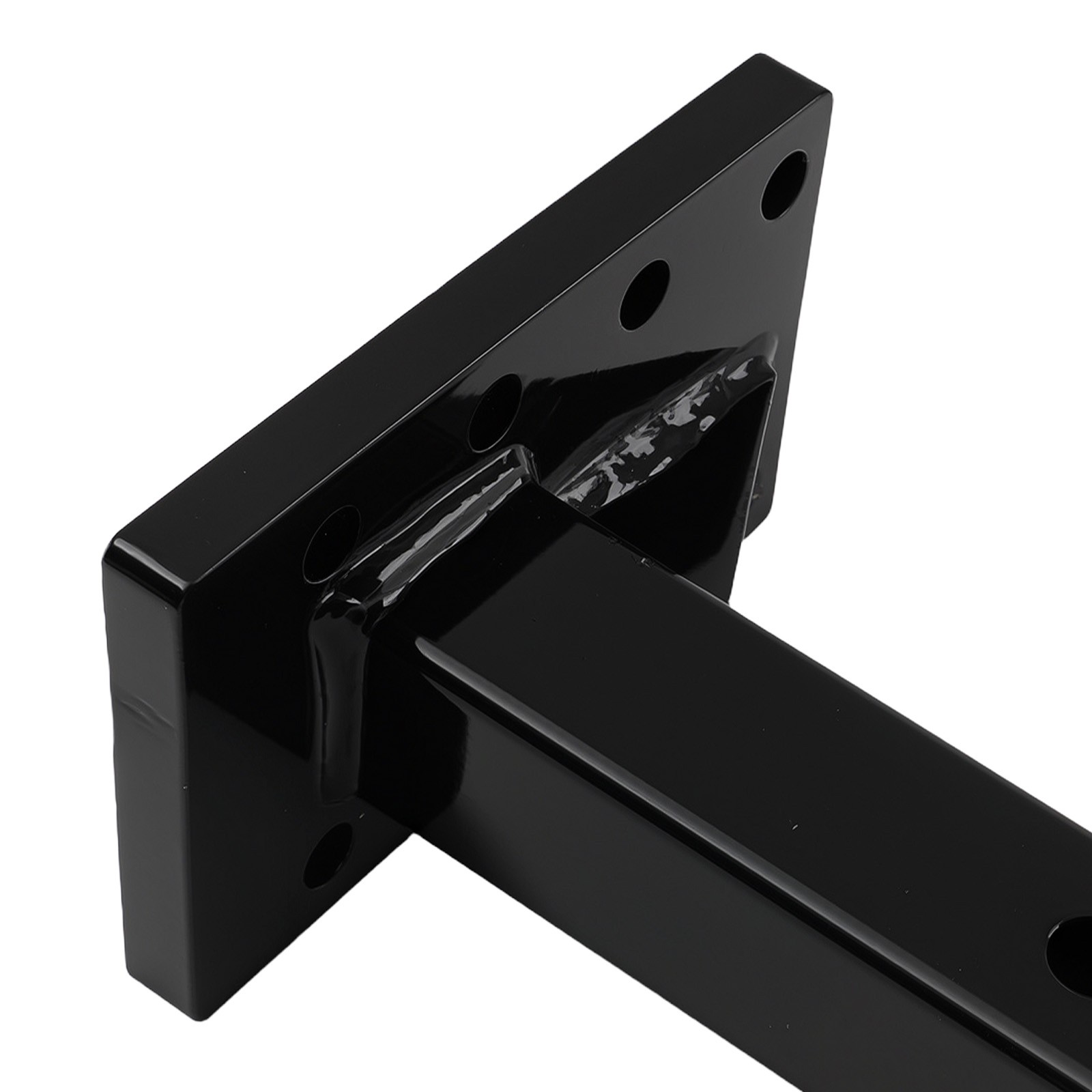 3 Position Pintle Hitch Mount Plate for 2" Hitch Steel 20000 lbs Capacity