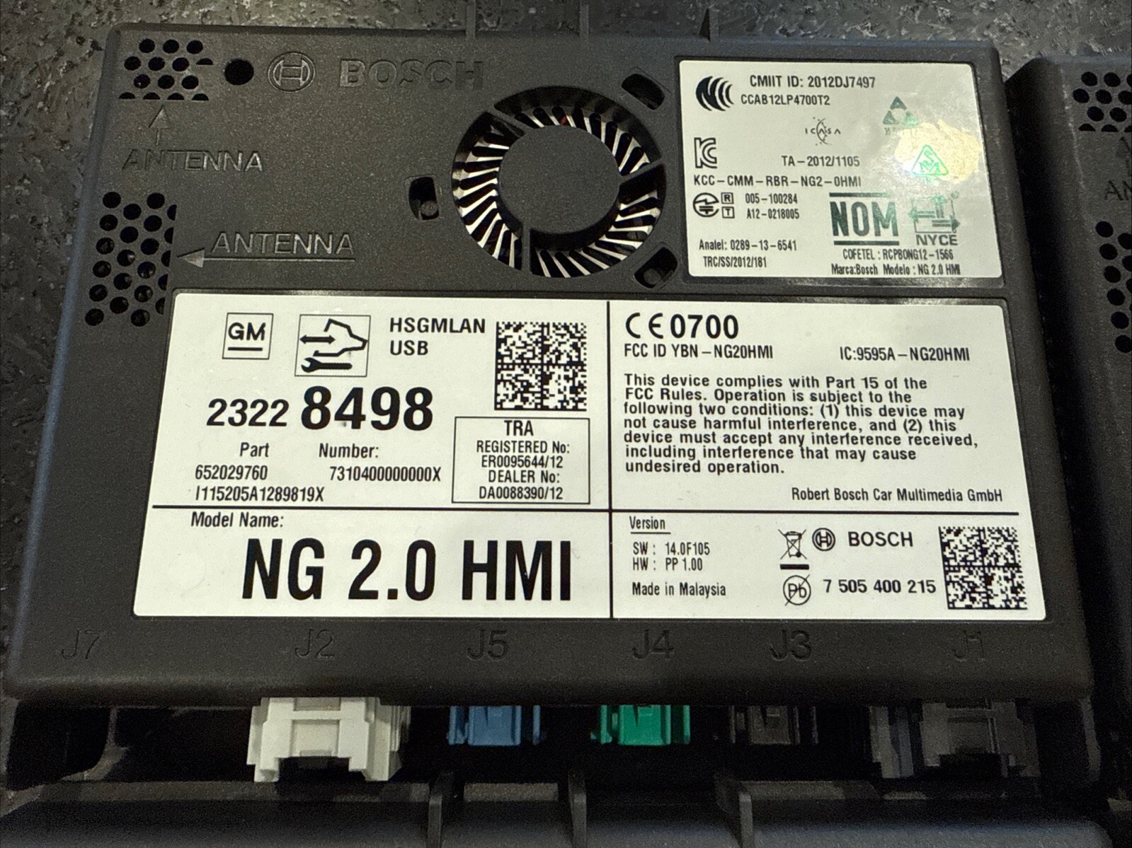 VIN Programming Inc 2014-2015 CHEVY SILVERADO GMC SIERRA Cadillac HMI MODULE