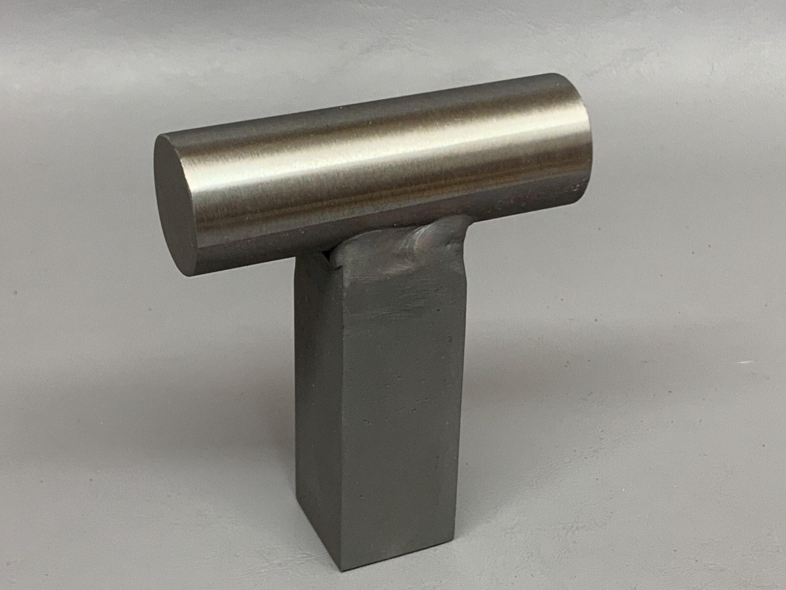 1” Hardy Shank 1” Diameter Bottom Fuller Blacksmith Anvil or Vise Sand Blasted