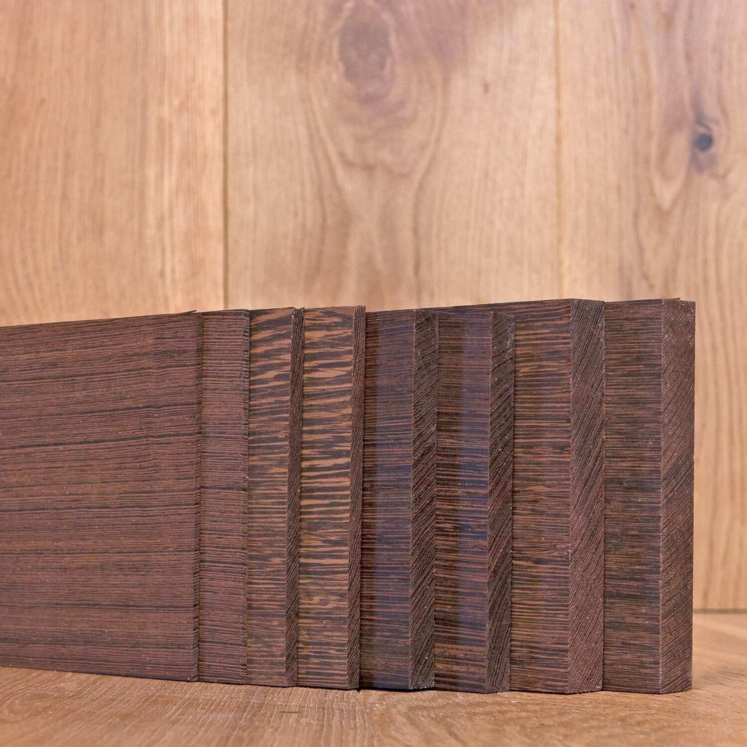 1/8", 1/4", 1/2" & 3/4" S4S Wenge Dimensional Lumber