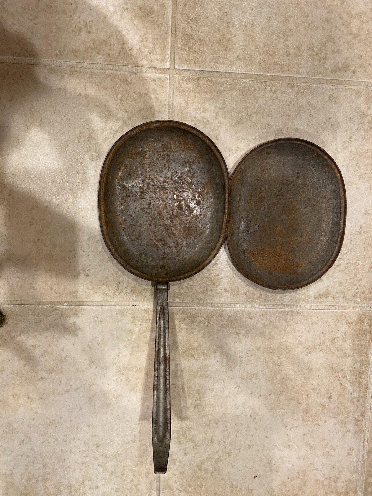 Original US Army M1874 Meat Can Mess Kit Spanish-American War / Indian Wars