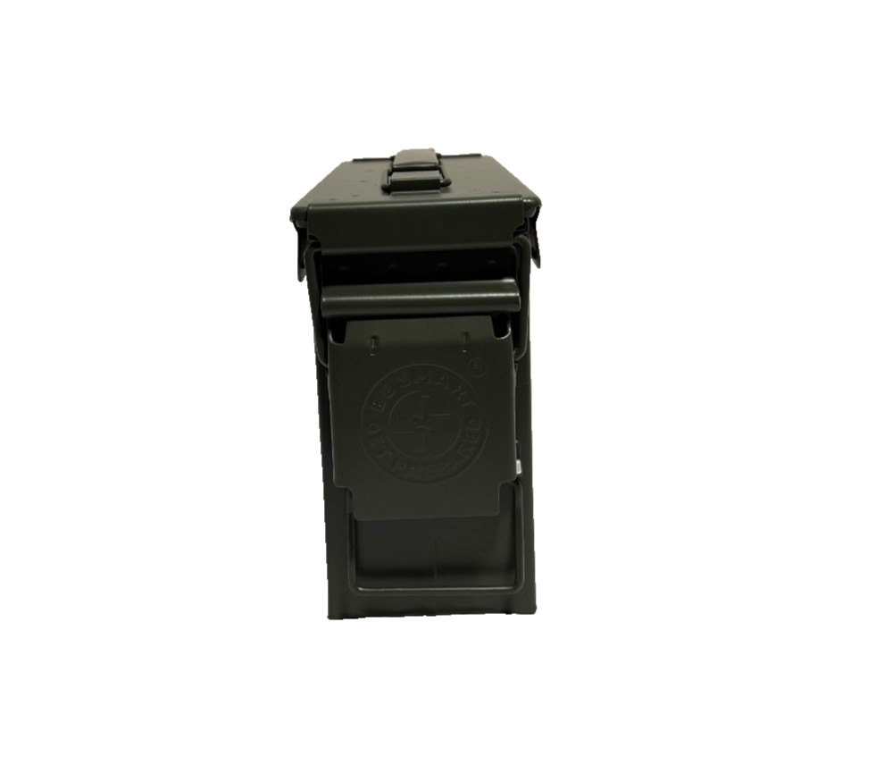 BRAND NEW Green Metal Ammo Can Container Waterproof Storage Box Steel 9"x3"x5.8"