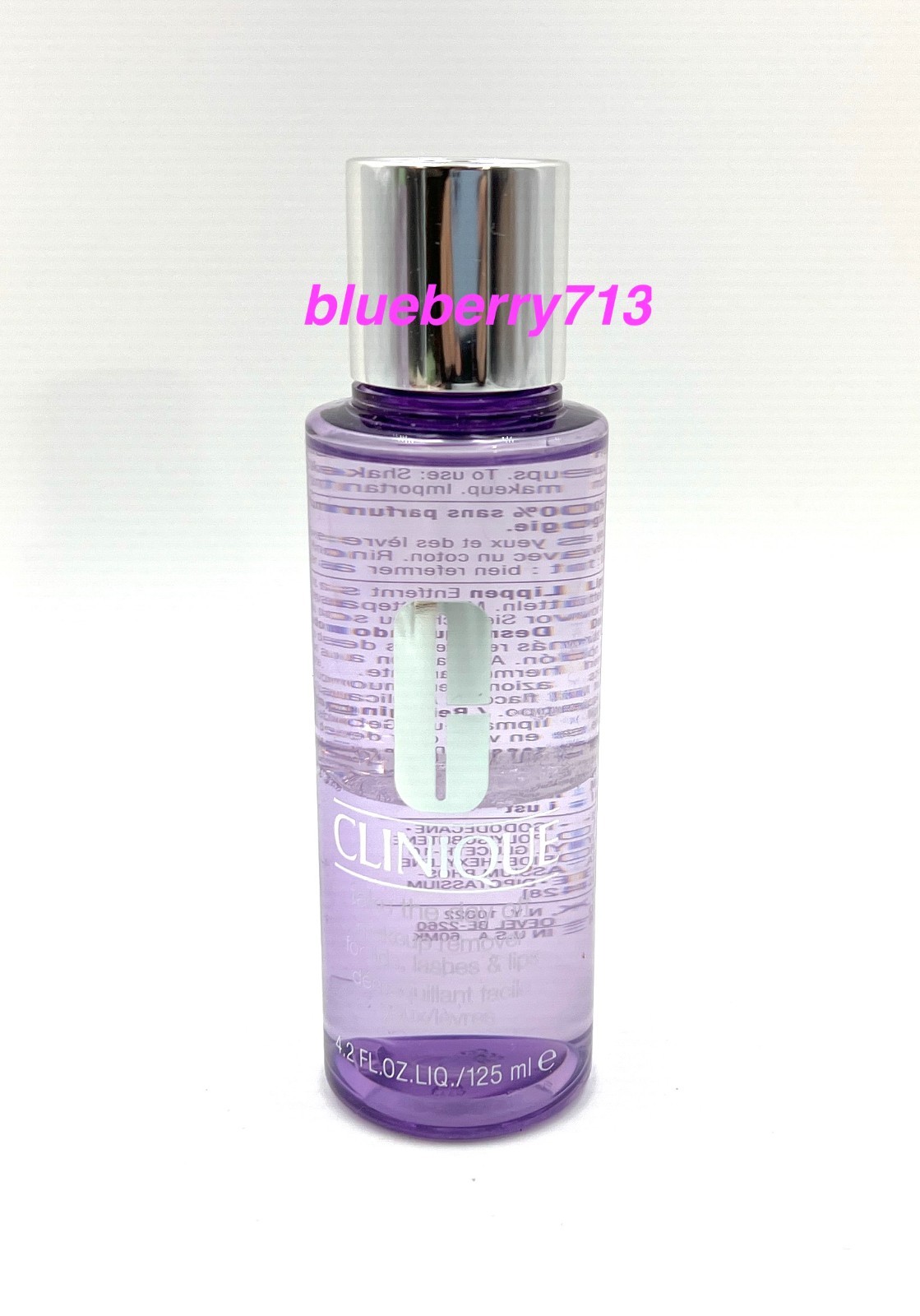 Clinique Take The Day Off Makeup Remover For Lids, Lashes & Lips ~ 125ml/4.2 oz