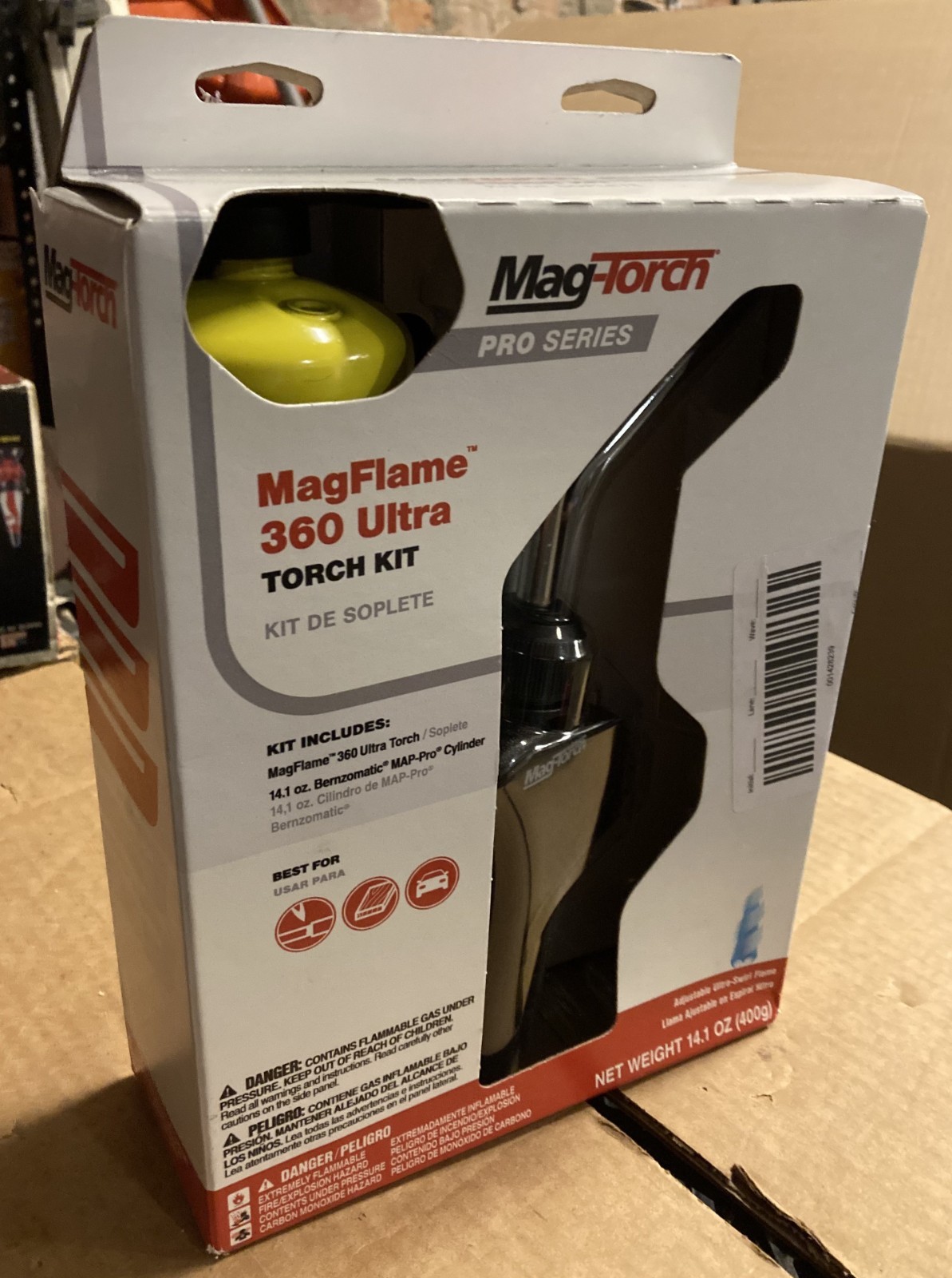 Mag-Torch MT579PRO On-Demand PRO Professional Self-Lighting Torch Kit NEW