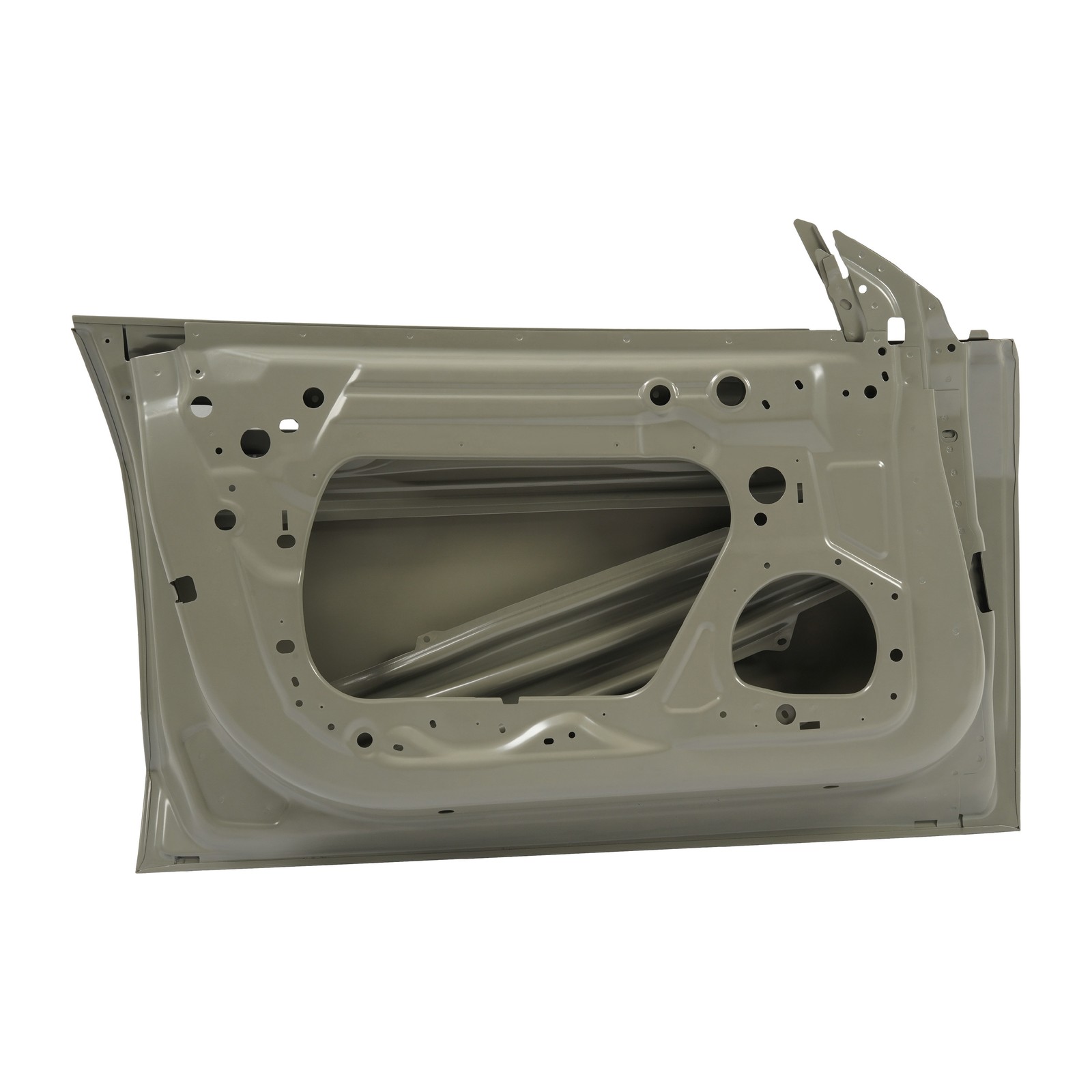 Front Left Driver Side Door Shell Gray For Tesla Model 3 2017-2023 #1081421-E0-C