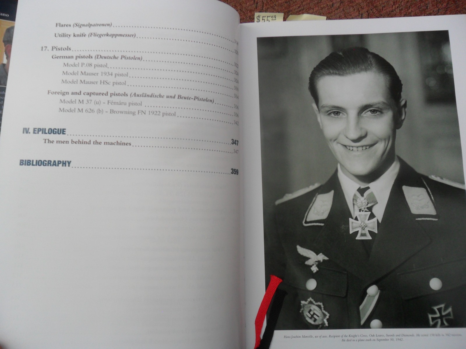 WWII German Airforce Book, Luftwaffe Uniforms and Equipment 1935-1945. U.S. Ship