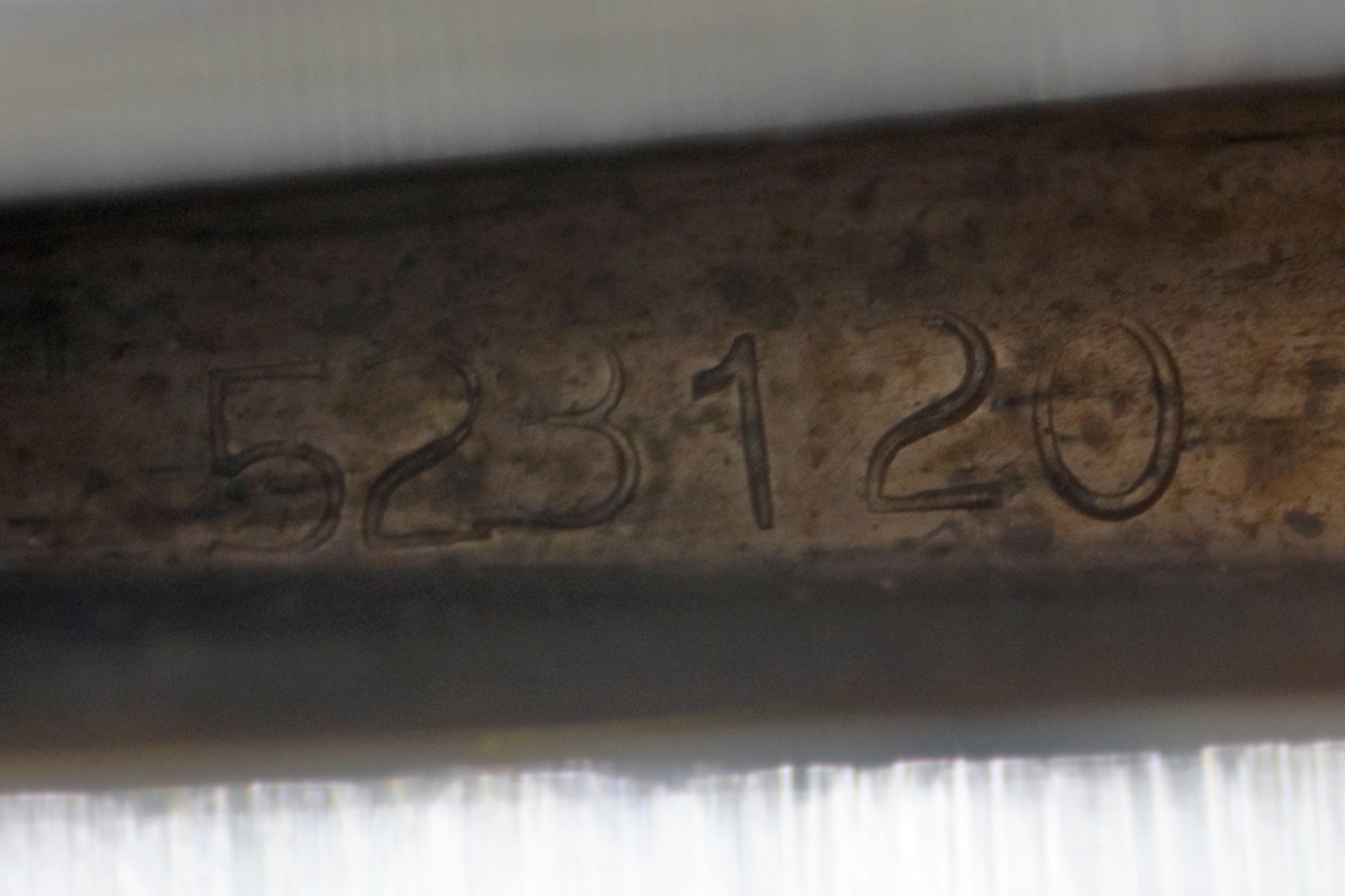 Original 1957 Pontiac Chieftain Hood Ornament / Spear 523120 - Vintage