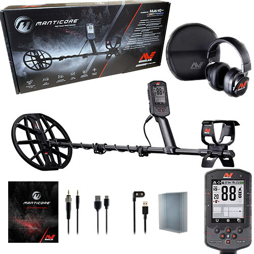 Minelab Manticore Metal Detector – New, Full Warranty, Authorized US Dealer