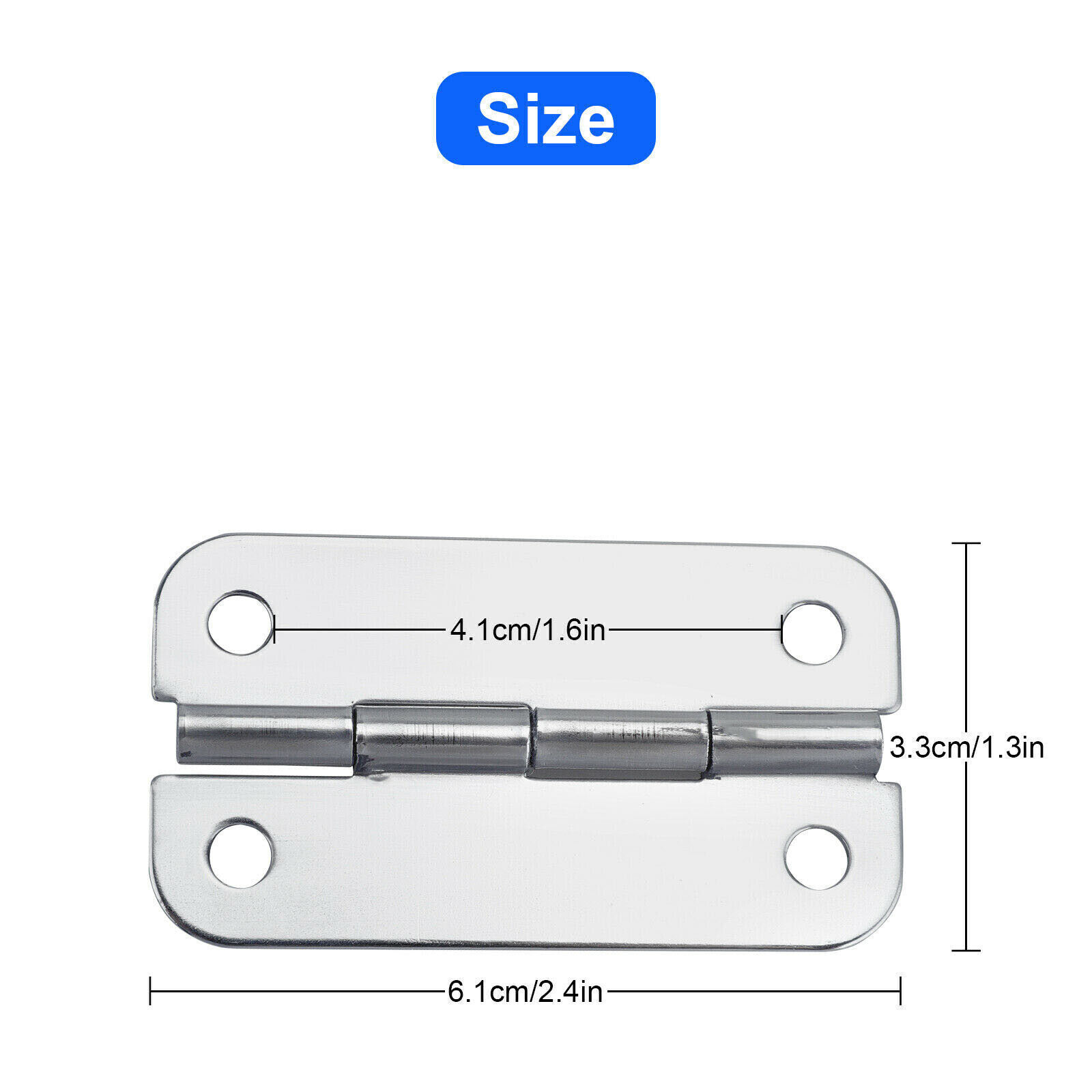 3 PCS Cooler Hinges for Igloo Ice Chests, Stainless Steel Hinges Replacement