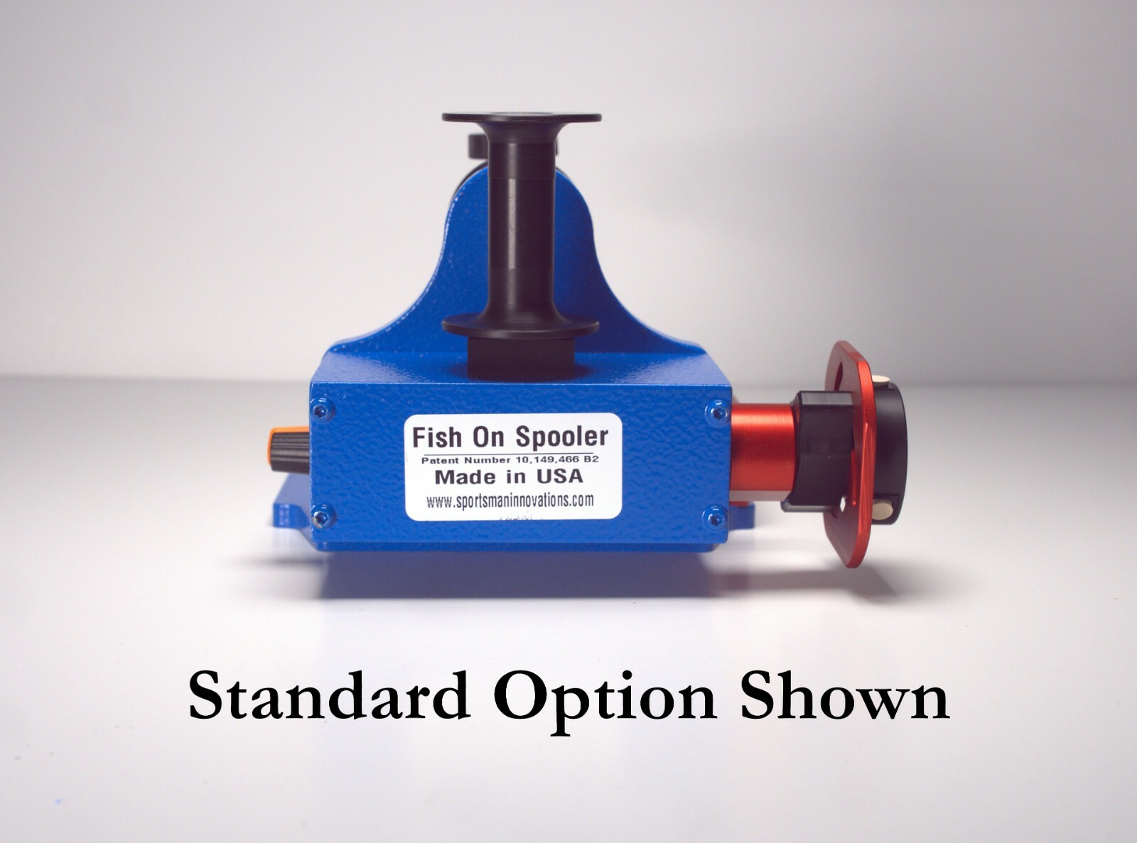 Fish On Spooler Pro (12v DC + 110v AC) - Fishing Line Spooling Station