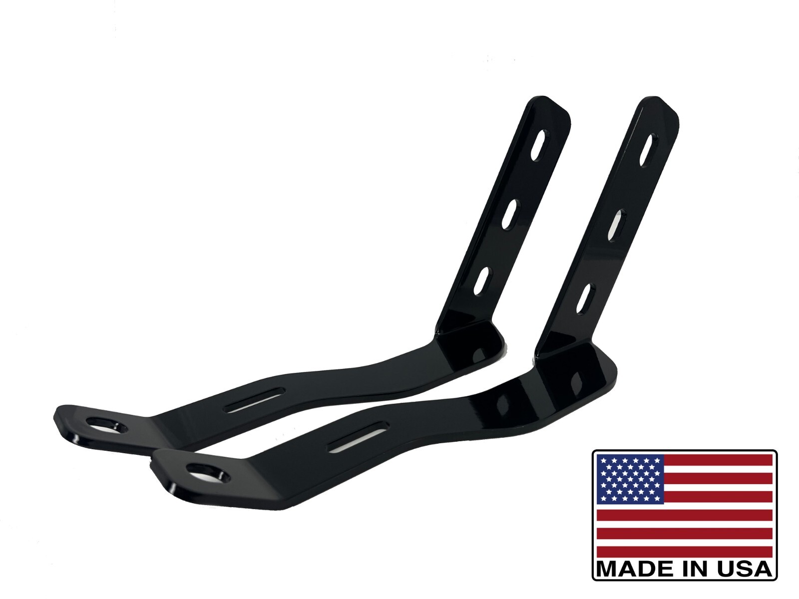 Peterbilt 388 389 Bumper Support Brackets - 16 18 20 inch